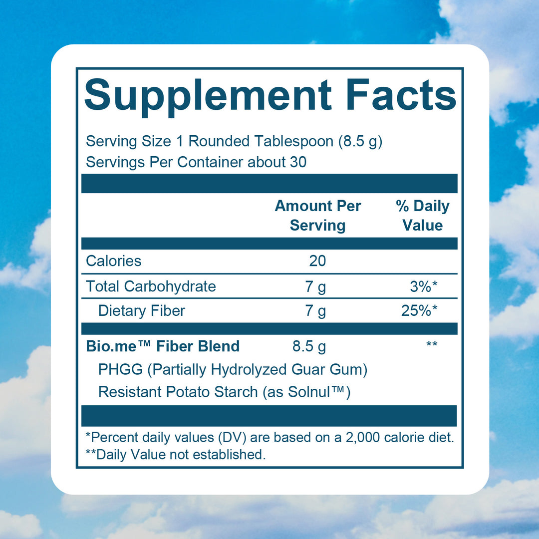 Bio Me Fiber Daily Prebiotic Fiber