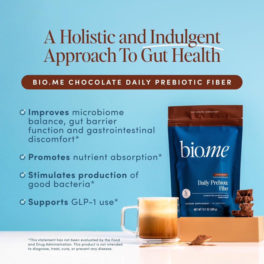 Bio Me Fiber Daily Prebiotic Fiber Supplement | Bio.me