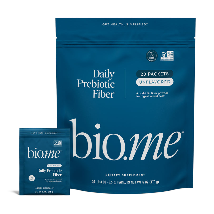 Bio Me Fiber Daily Prebiotic Fiber Supplement | Bio.me