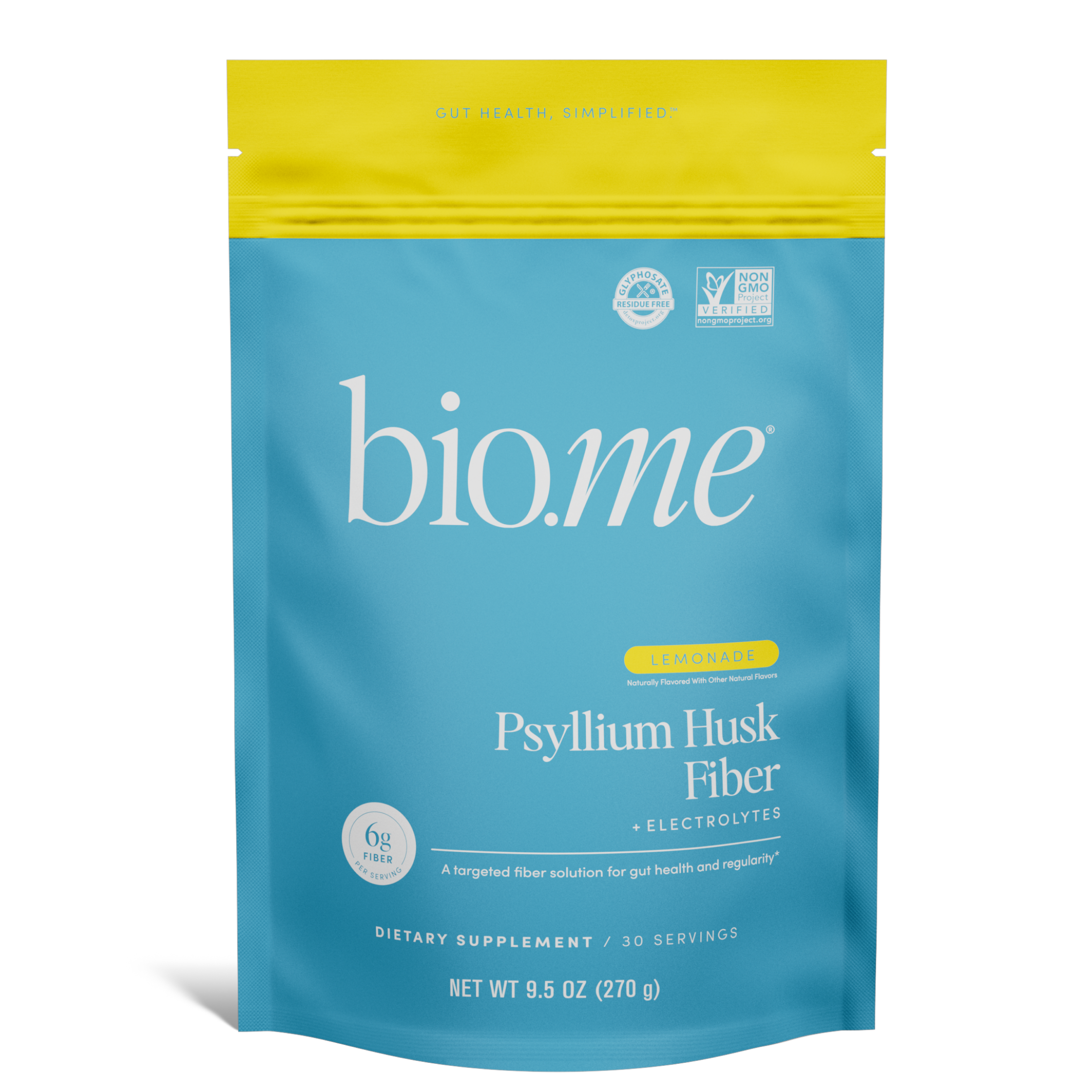 Psyllium Husk Fiber Lemonade